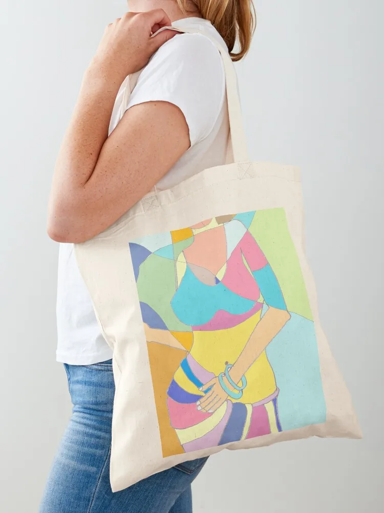 

Indian Girl in Sari Tote Bag ecological bags Gift bag large size bags Handbags