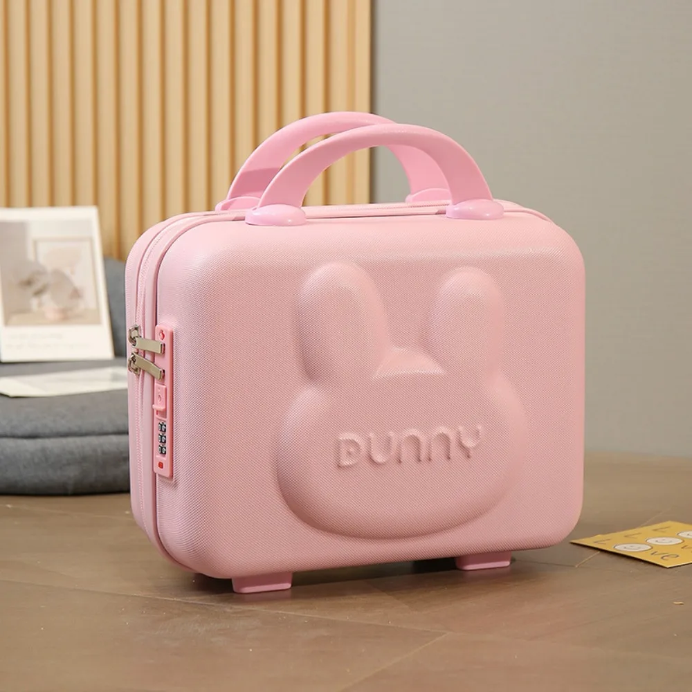 14 Inch ABS Hand Carry Suitcase High Quality Waterproof Mini Storage Bag Portable Kids Luggage Box Makeup Box Wedding Gift Box