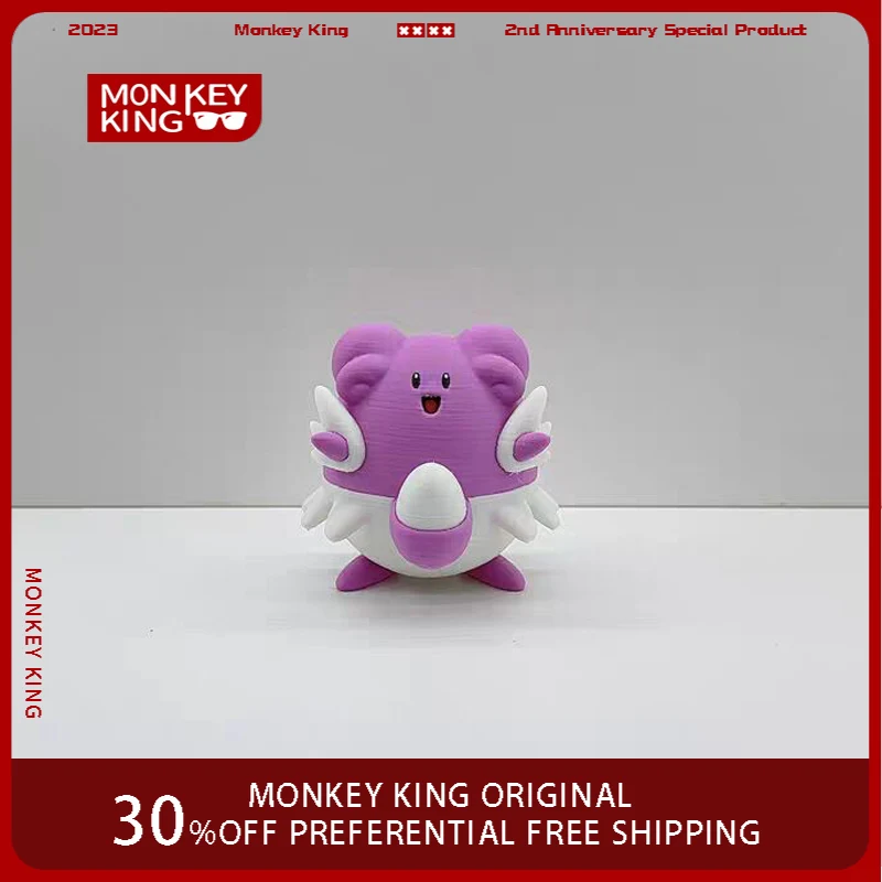 

In Stock 3D Print 16cm Pokemon Figure Blissey Happiny Chansey Anime Collectible Model Desktop Decorations Holiday Gifts Toys