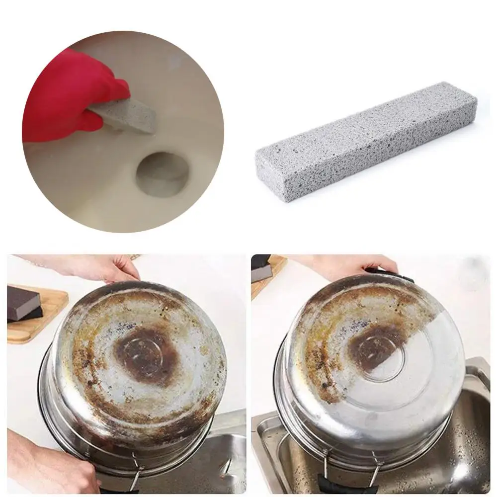 Pumice Stones Cleaning Pumice Toilet Bowl Clean Brush Grey Pumice Stick For Toilet Cleaner Brush Tile Sinks Bathtubs Cleaning