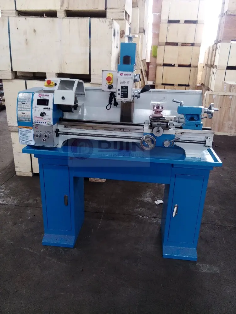 small metal bench lathe jyp250v  drilling and milling machine manual lathe combo machine 3 in 1 function for sales