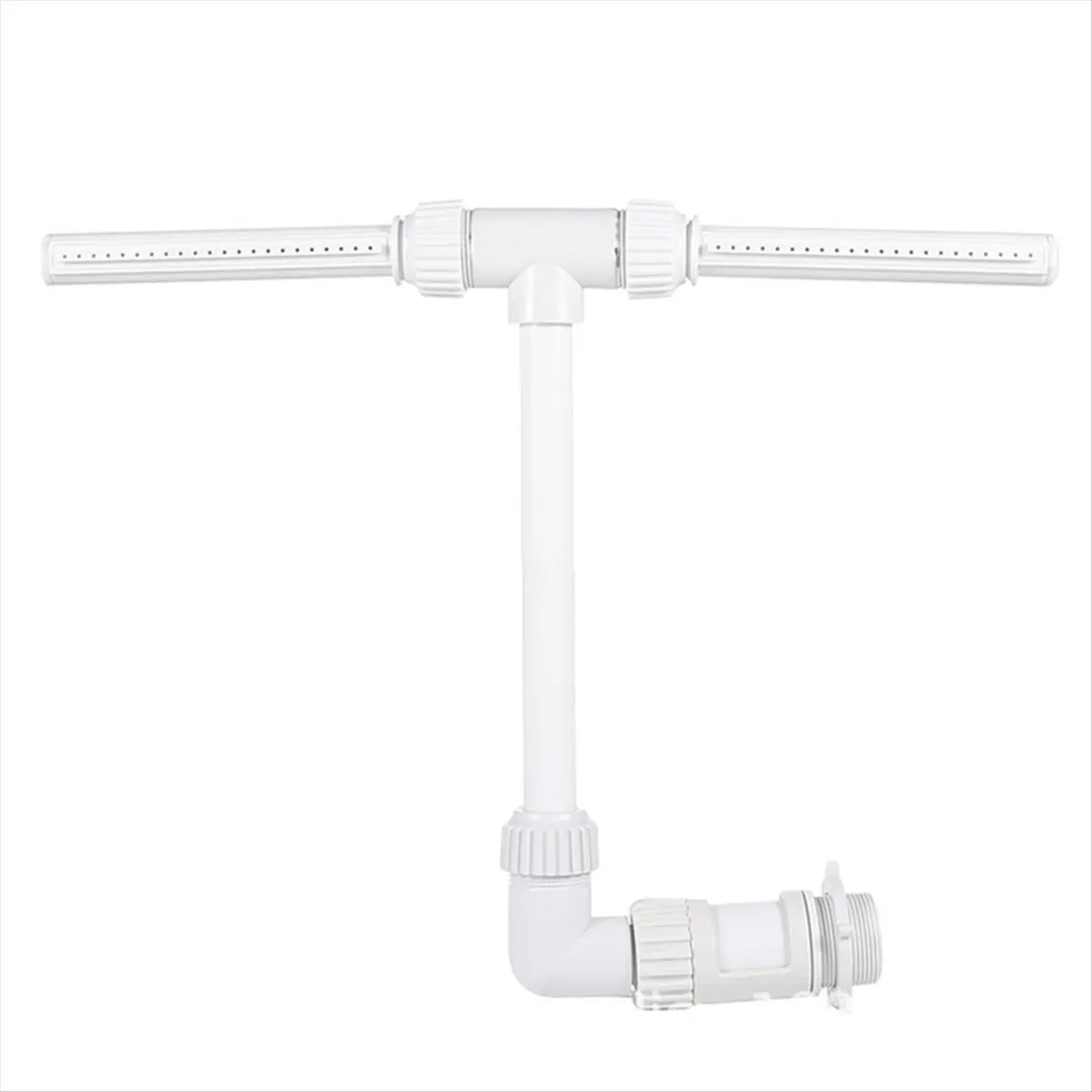 ABUA Pool Fountain for Above in-Ground Pools Adjustable Dual Waterfall Ground,Swimming Pool Spa Water Fountain,Pool Accessory