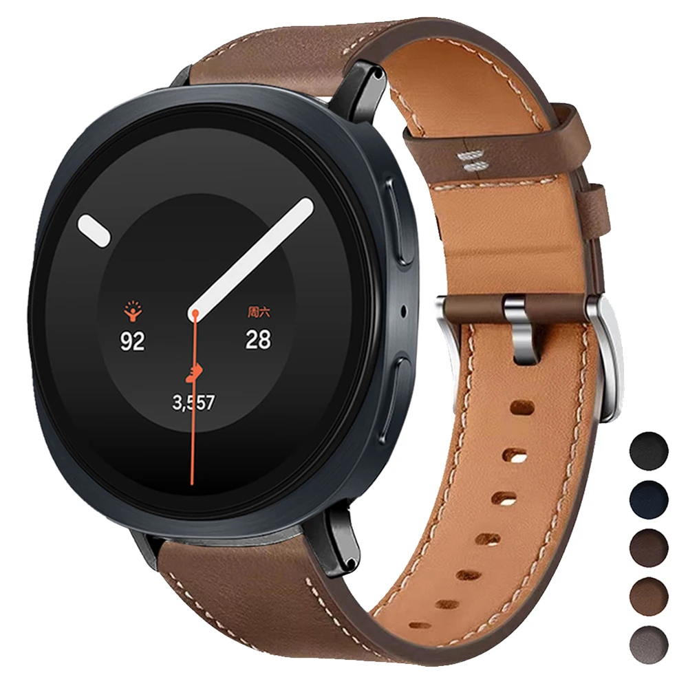Leather Watchband for Samsung Galaxy Watch 9 8 44mm 40mm/8 Classic Sport Strap for Galaxy Watch Ultra2 2025 Bracelet 47mm Correa