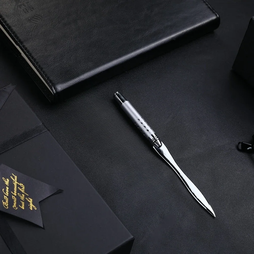 Supply Metal Stainless Steel Letter Opener, Envelope Opener, Office Supply Paper Cutter Can Make Logo Spot Wholesale