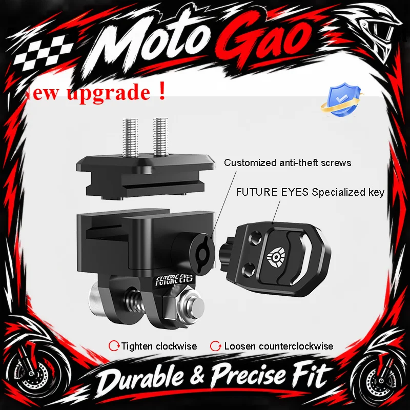 Future Eyes F20P Motorcycle Spotlight Assist Fog Lamps Wired Switch Ultra Bright Auxiliary Driving Lights Fill Light Waterproof