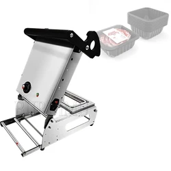 Take-out Lunch Box Hand Pressure Plastic Tray Sealing Machine Manual Food Tray Sealer Fresh-keeping Box Sealing