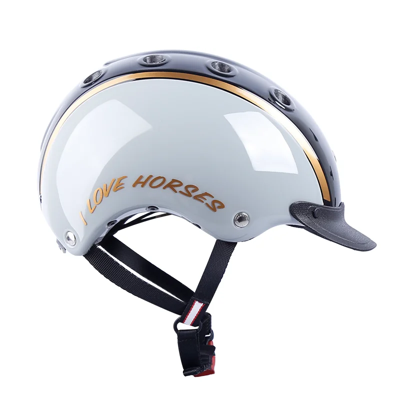 Casco Ecuestre para niños y principiantes, equipo de seguridad para montar, equipo ecuestre para ciclistas, 8101036