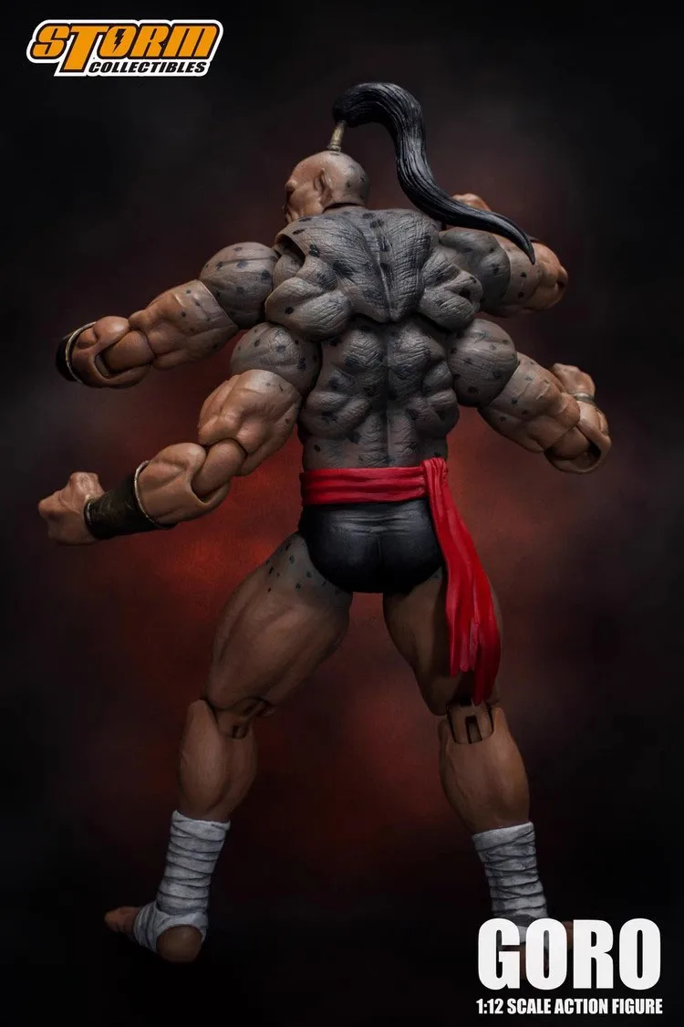 Original Genuine Storm Toys 1/12 Soldier GORO Four Handed Monsters 6'' Action Figure Model Toy In Stock