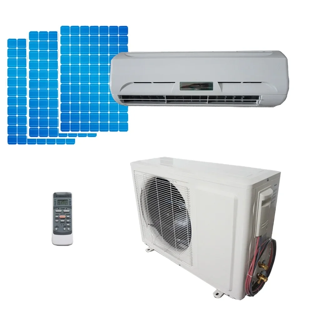 Wall Solar 90% Acdc Hybrid No Noise Residential Air Conditioner