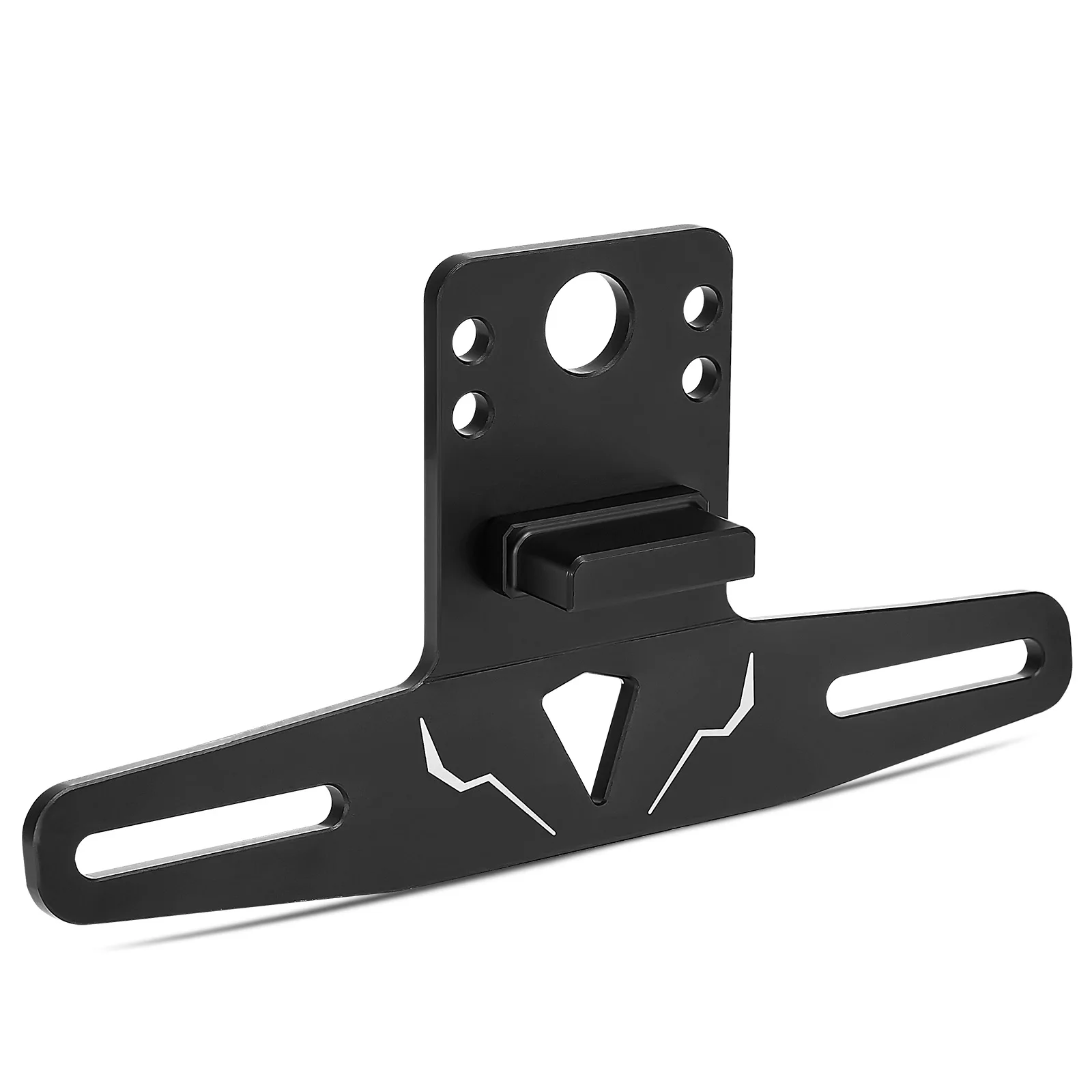 

Universal ATV/UTV Rear License Plate Mount Holder Compatible with Polaris RZR sportsman 500 800 1000 xp for Can am maverick X3