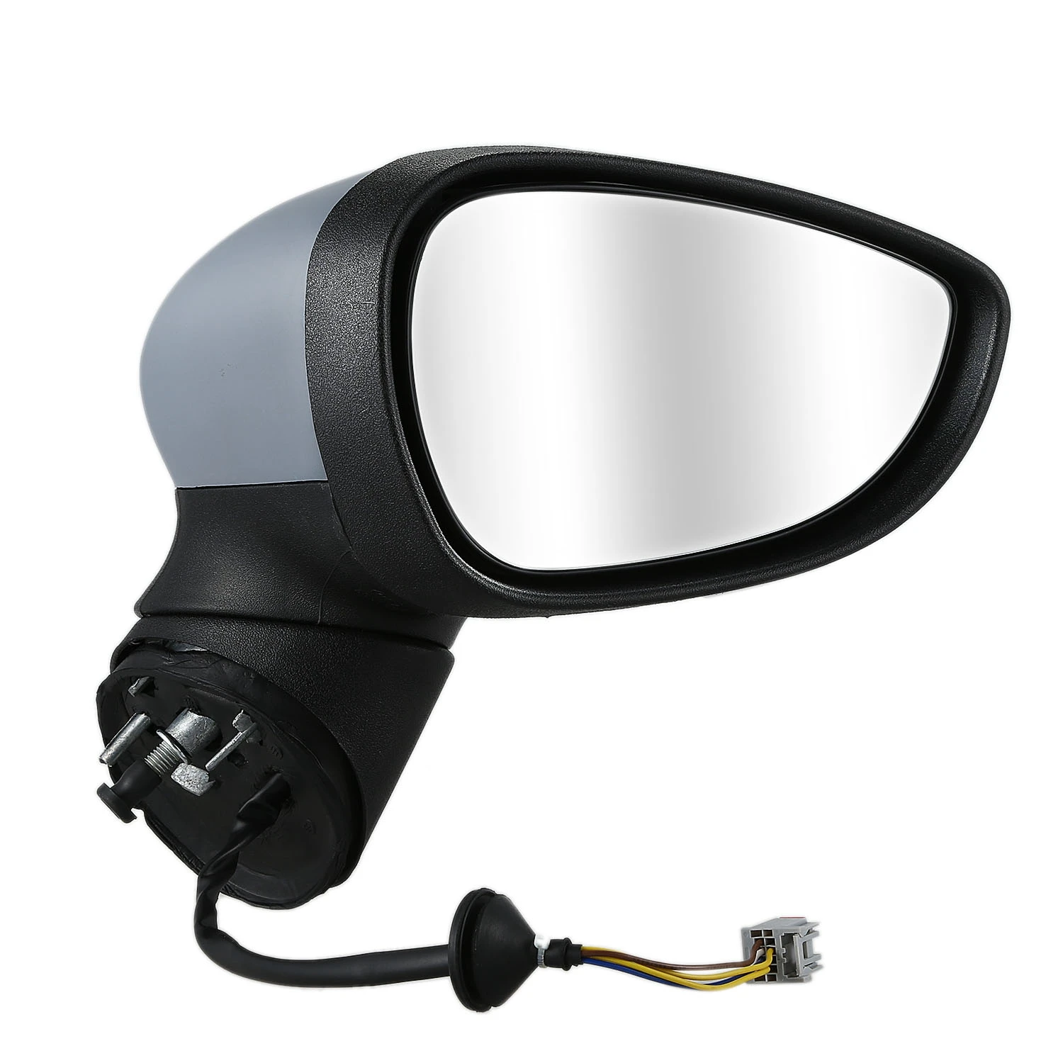 ASMA-For Ford Fiesta Mk7 2008 - 2012 Electric Wing Mirror Primed
