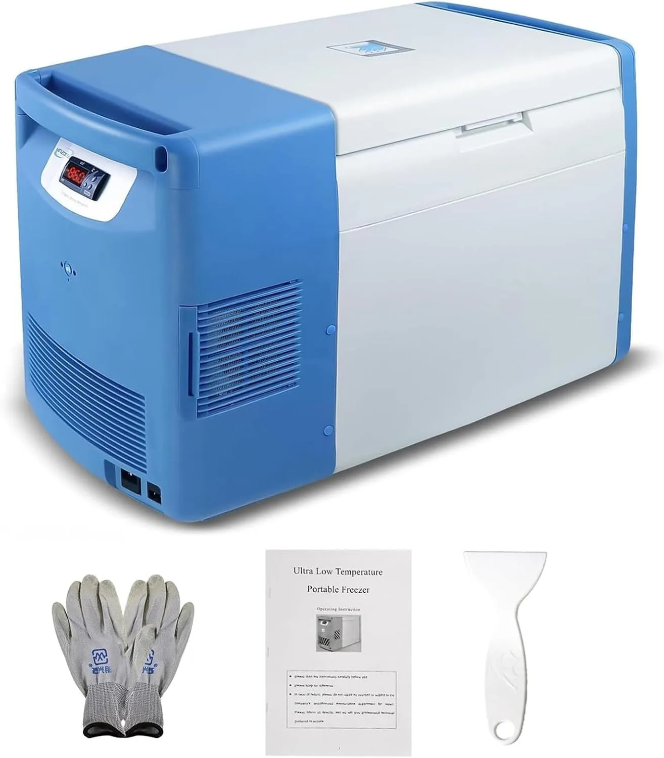 

USA In Stock -86℃ Portable Ultra Low Temperature Freezer Lab Mini Fridge Refrigerator