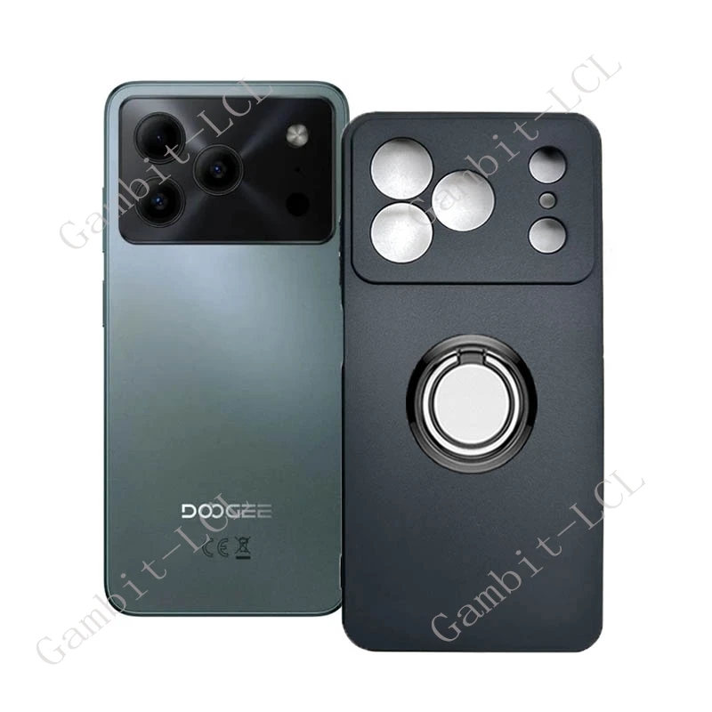 For Doogee Note 56 Pro Plus 56Pro Note56 Note56Pro Back Ring Holder Bracket Phone Case Smartphone TPU Soft Cover