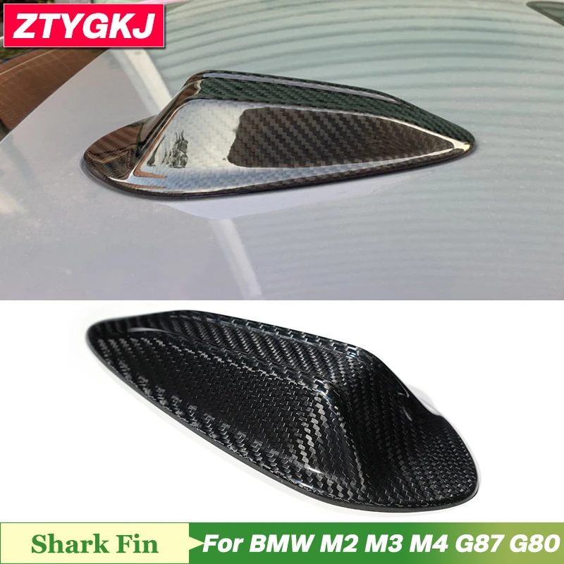 

Sticker Installation Dry Carbon Fiber Antenna Cover Shark Fin Trim For BMW i3 G42 G20 G22 G80 G82 G87