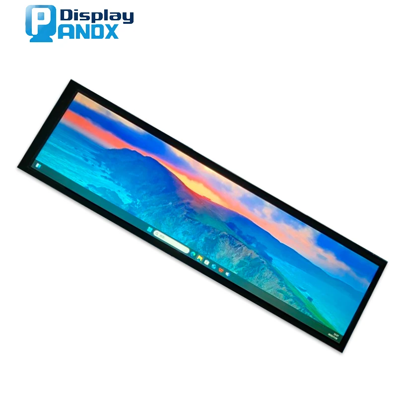 شاشة 8.8 بوصة Aida 64 IPS شاشة TFT LCD MIPI 480X1920 60HZ شاشة ملونة كاملة صغيرة HDMI USB شريط طويل للكمبيوتر الشخصي