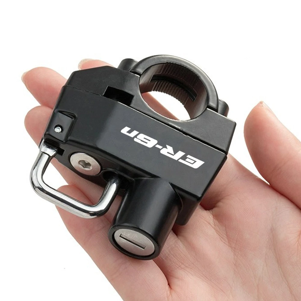 New Motorcycle Helmet Lock For Kawasaki ER6N ER 6N ER-6N 2006-2016 2015 Accessories Anti-theft Locker Helmet Lock Locking Device