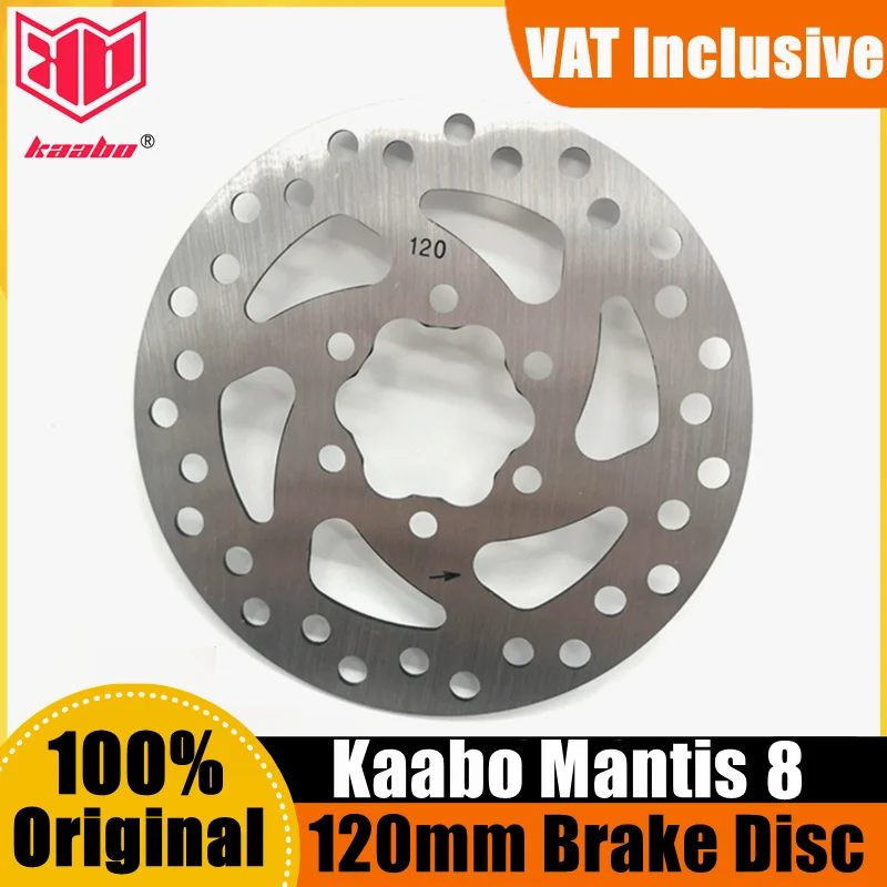 Original 120mm Disc Brake Pads Spare Parts For Kaabo Mantis 8inch Scooter 120mm Disc Electric Scooter Accessorie