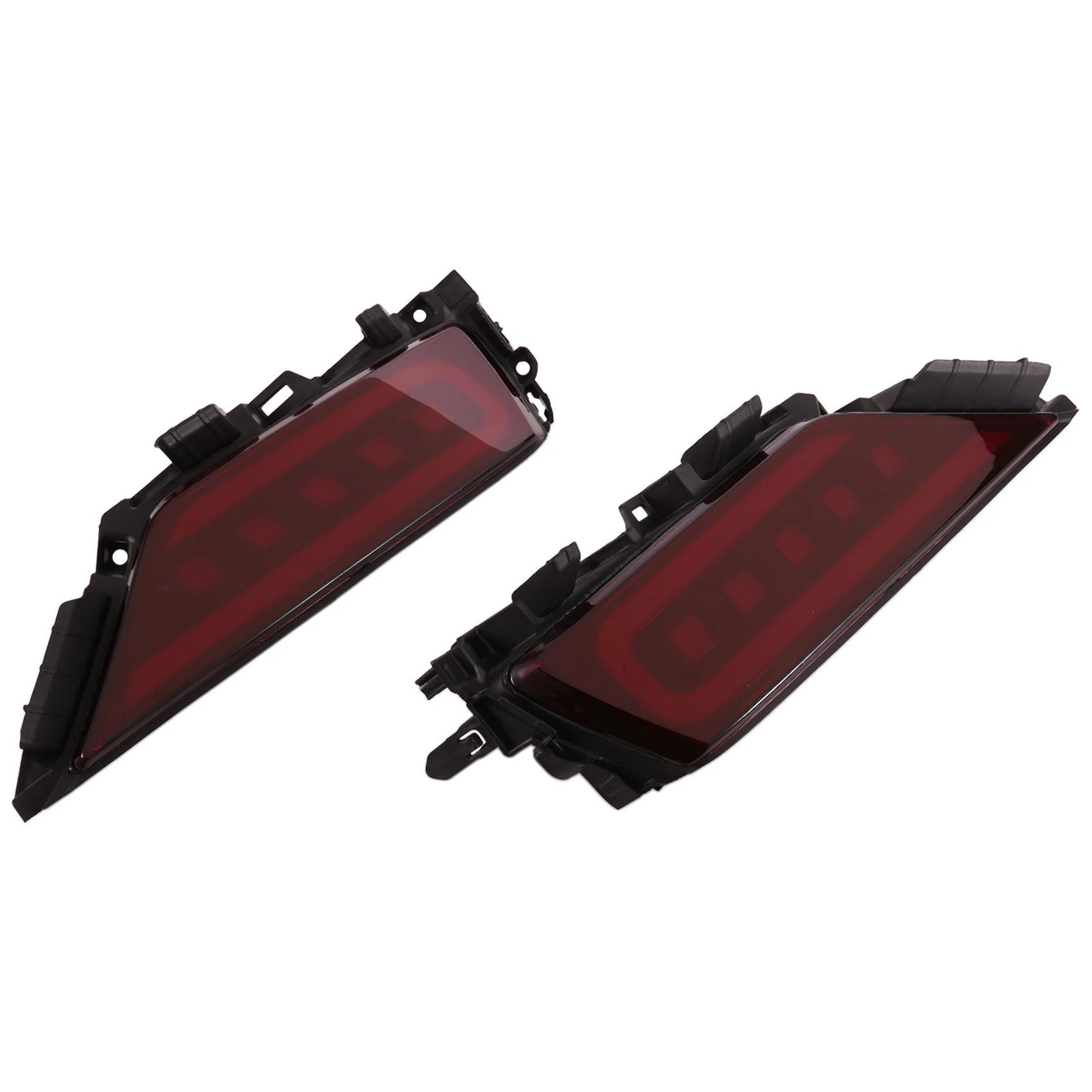 Car Rear Bumper Taillight Rear Fog Light Brake Light for Land Cruiser LC300 2021-2024 Red