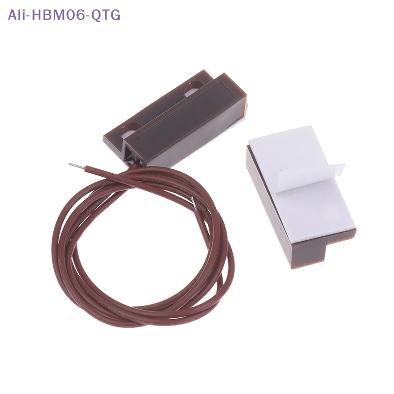 [New] MC-38A Wired Door Window Sensor Magnetic Switch NC/NO Sensor Switch For Home Alarm System Detector Reed Switch