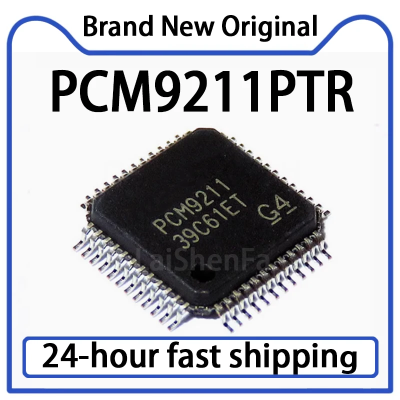 1PCS PCM9211PTR Package TQFP-48 Audio Interface Chip 2.9V~3.6V Original Stock