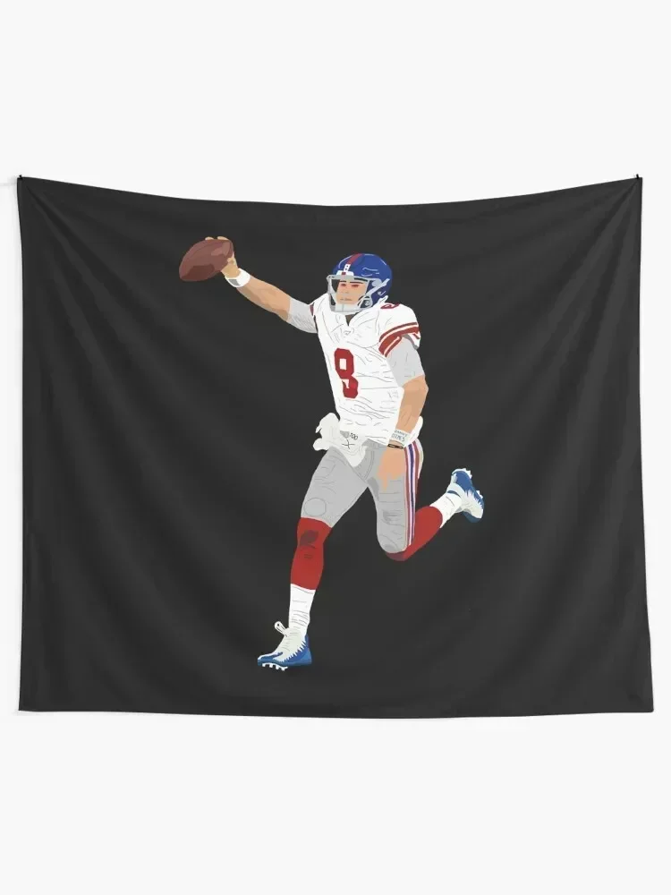 

Daniel Jones - NY Giants Tapestry Wallpaper On The Wall Carpet Wall Christmas Decoration Tapestry