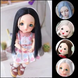Peluca de muñeca bjd, pelo de arcilla OB11 con fibra de alta temperatura, 25 colores, 1/12, 1/3, 1/6, 1/8, 1/4