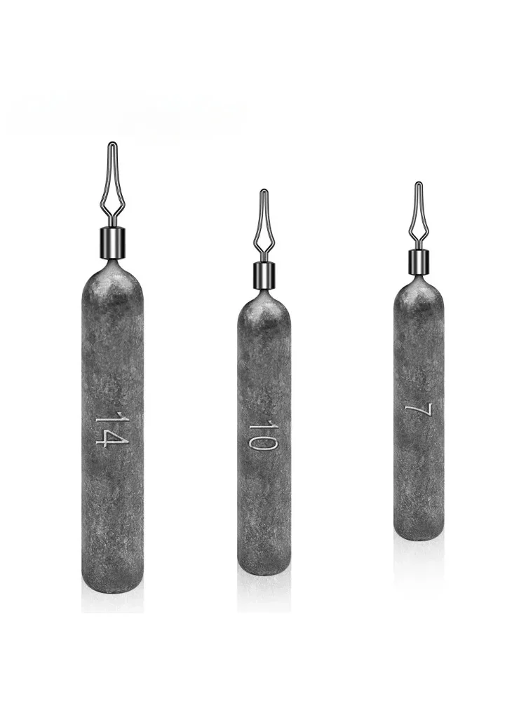 NEU 10 Stück Angelblei - 3,5g/5g/14g/20g Drop Shot Gewichte & Pencil Sinkers Angelgewichte Bleigewichte Angelzubehör