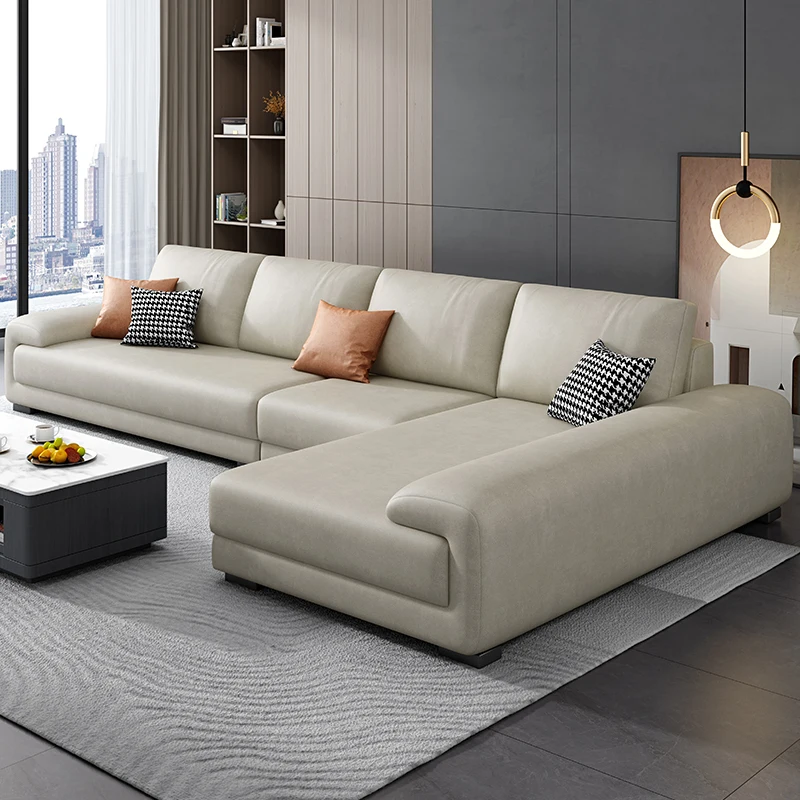 

&c New Nordic Modern Wash Free Nano Technology Fabric Latex Sofa Minimalist Living Room Fabric Sofa Combination