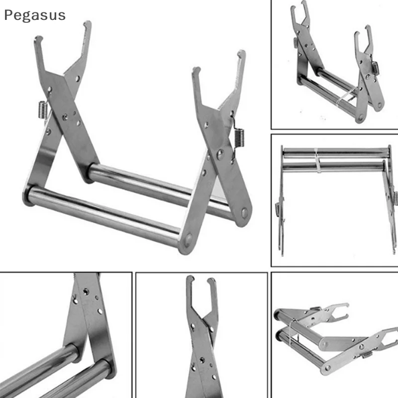 Bee Hive Frame Holder Honeycomb Spleen Lifter Capture Grip Precise Beehive Clip