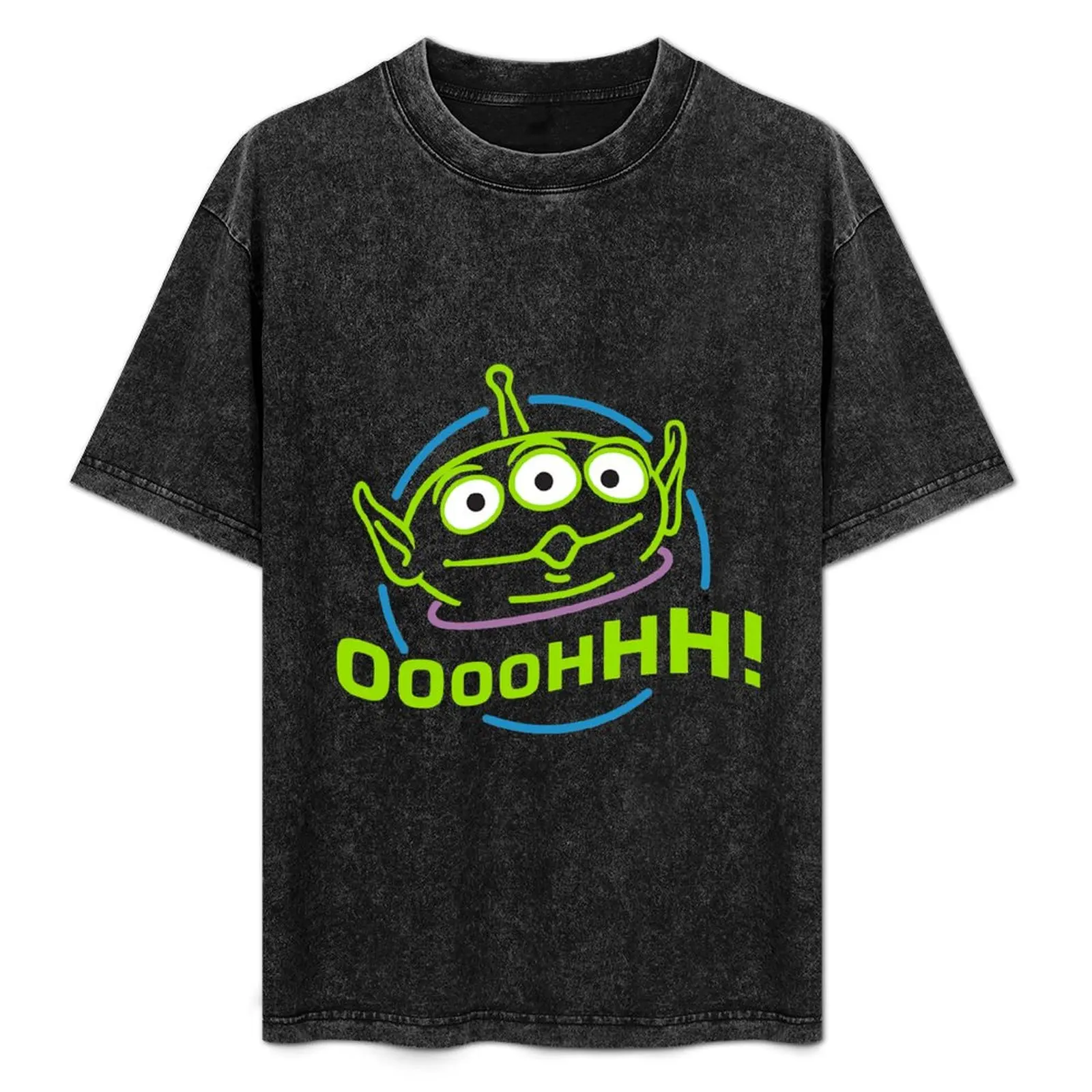 Oooohhhhhh! Alien T-Shirt summer tops new edition hippie clothes oversized graphic tee oversized t shirt men