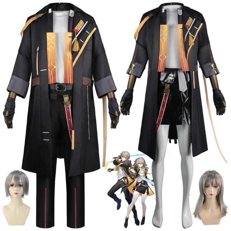 

Game Honkai: Star Rai Trailblazer Caelus Cosplay Costume Heroine Anime Uniform Suit Halloween Party Costume Role Play Full Set