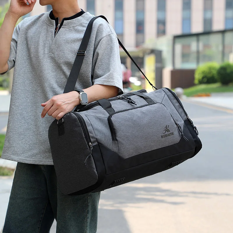 

Спортивная дорожная спортивная сумка, большая вместительная сумка для деловой поездки, ручная кладь на плечо, сумка для обуви, сумка для кемпинга, выходного дня