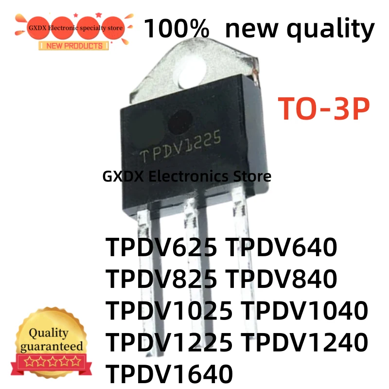 5-10-20pcs new TPDV1025 TPDV1040 TPDV1225 TPDV625 TPDV640 TPDV825 TPDV840 TPDV1240 TPDV1640 TO-3P best quality in stock