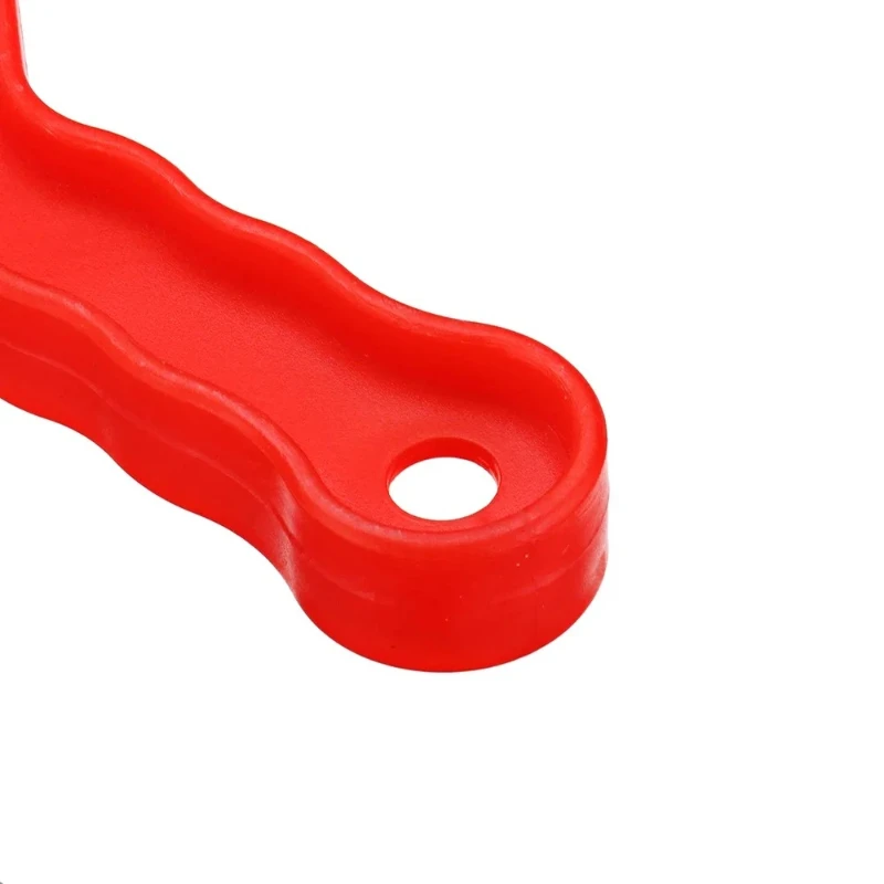 Red Plastic Pail Opener Double-end Bucket Paint Barrel Can Lid Opener Wrench Tool