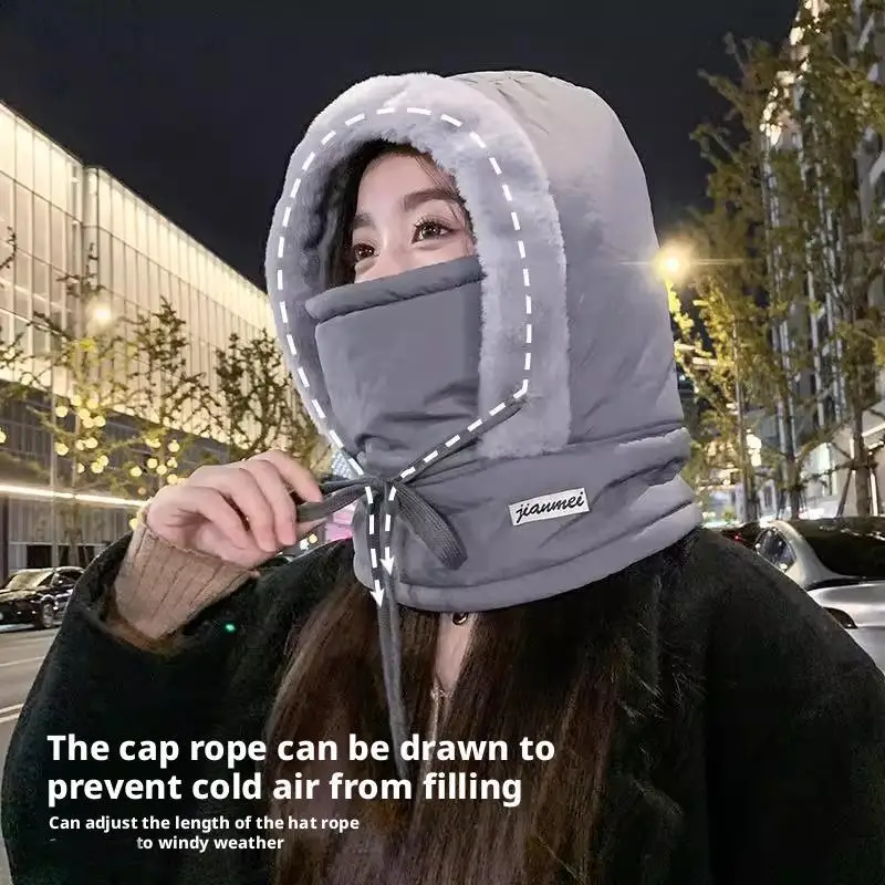 Balaclava Face Mask Cold Weather Windproof Ski Visor Breathable Thermal Design Cycling Neck Warmer Scarf for Winter Sports Hood