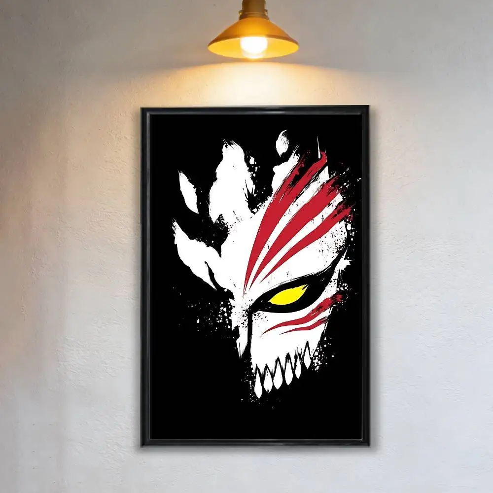 Ichigo Kurosaki Toshiro Hitsugaya BLEACH Poster HD Art Sticky Wall Waterproof Home Living Room Bedroom Bar Aesthetic Decoration