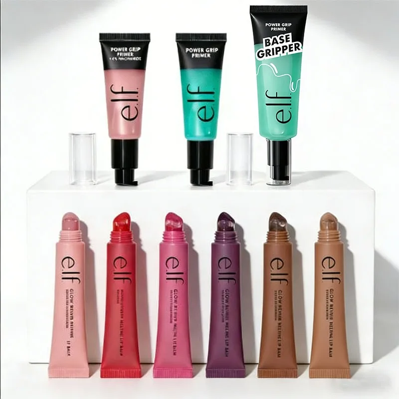 Elf Beauty Products Pre Makeup Gel Gel Feuchtigkeitsspendender 6-Farben-Lipgloss Vanilla Toffee Wild Cherry Strawbery Shortake Lippenbalsam