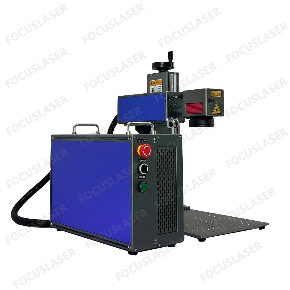 Focuslaser Factory Price JPT Laser M7 30W To 100W MOPA Fiber Marking Machine Key Words Laser Marker