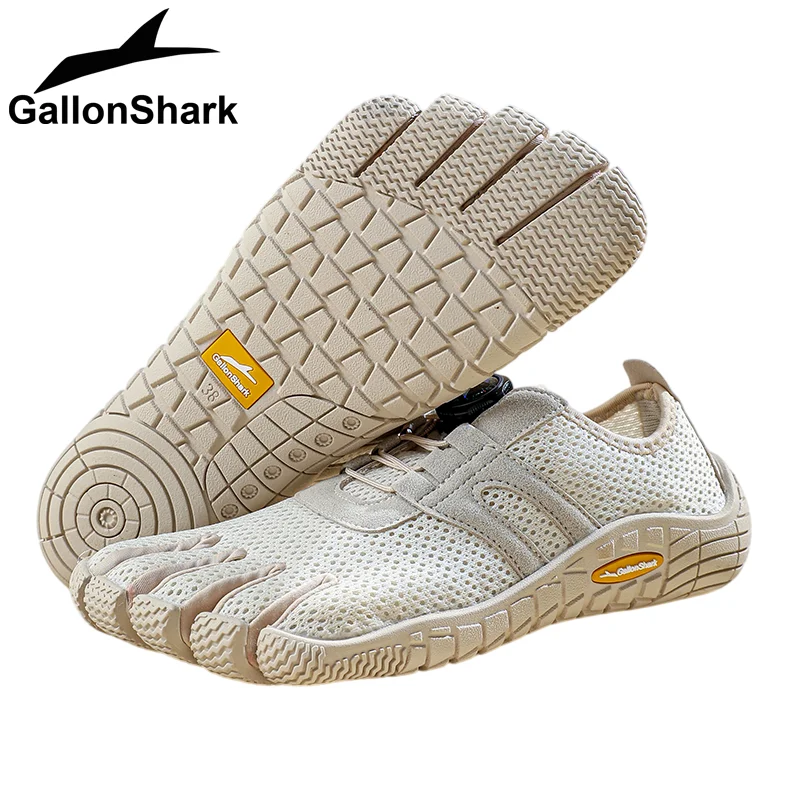 

Non-Slip Five Toe Shoes for Men Women, GallonShark Barefoot Sneakers with Durable Sole for Outdoor & Gym Activities