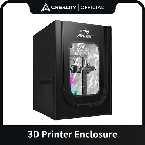 Imagen 1 del producto Creality-Cubierta protectora oficial para impresora 3D, resistente al fuego, a prueba de polvo, temperatura constante, actualización oficial de Ender-3/3 V2