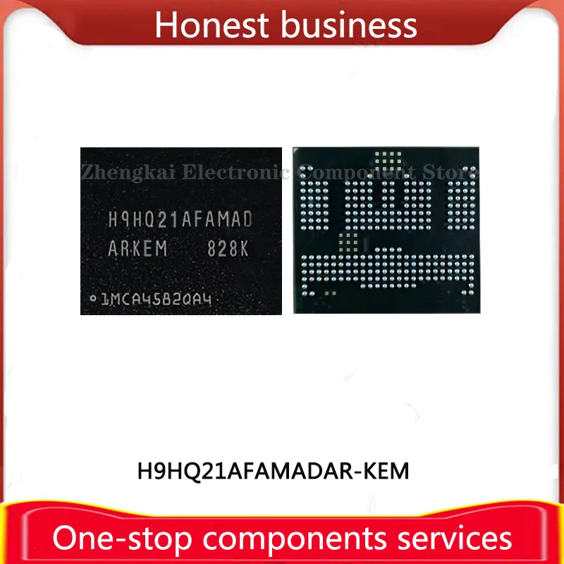 H9HQ21AFAMADAR-KEM 100% working 100% quality EMCP BGA 256+8 chip mobile phone hard disk memory Computer storage H9HQ21AFAMAD