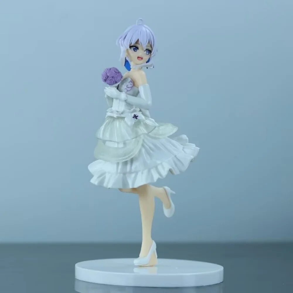 

Anime Character Wandering Witch Figurine, Wedding Dress Elaina Doll Model Figurine Gift