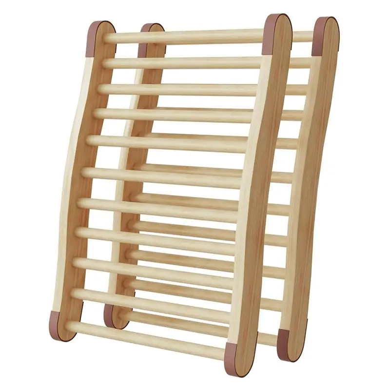 

2-пакет спинки для сауны, аксессуары для сауны, спинка для сауны, деревянные спинки для сауны, нескользящие и эргономичные S-образные формы