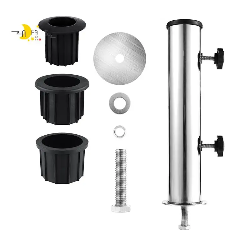 

AF95-набор трубок для крепления на столб для зонта, держатель для уличного зонтика, вставная втулка для трубы, для наружного сада, балкона на заднем дворе