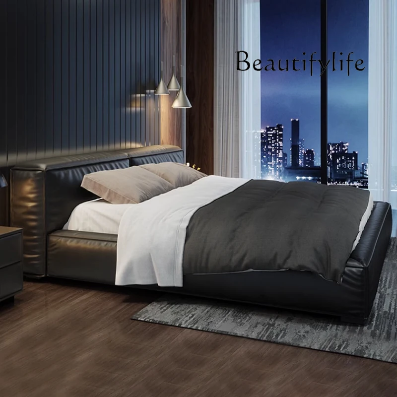 

R Beauty European Bed Simple Modern Double Luxury King Size Bed Sleeping Sun Platform Girls Camas De Casal Lounge Suite Furnitur