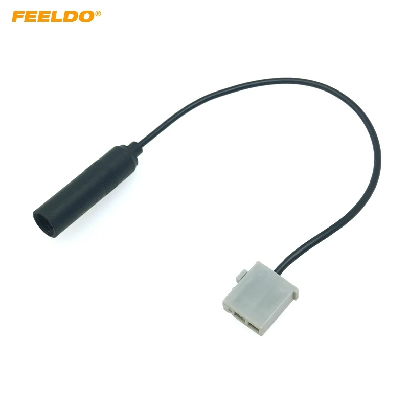 

FEELDO Car Stereo Male Radio Antenna Adapter For Subaru Forester Legacy Outback Audio Aftermarket Parts Accessories