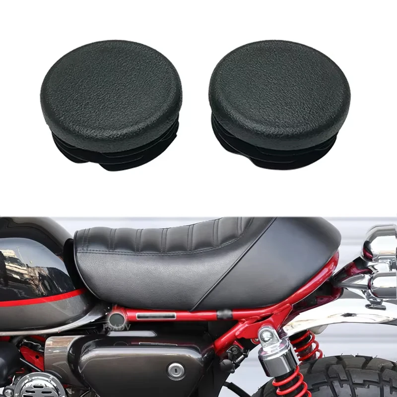 

2PCS Motorcycle Frame End Caps Frame Hole Cover Caps Plug Decorative For Honda Monkey 125 Monkey125 2018 2019 2020 2021 2022
