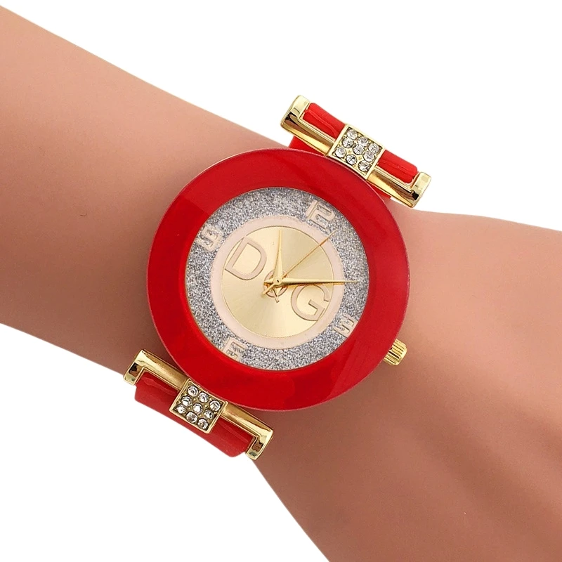 Luxury Watch For Women Silicone Diamond Waterproof Quartz Wristwatches Ladies Sports Montre Femme Zegarek Damski Gift Clock Men view 4