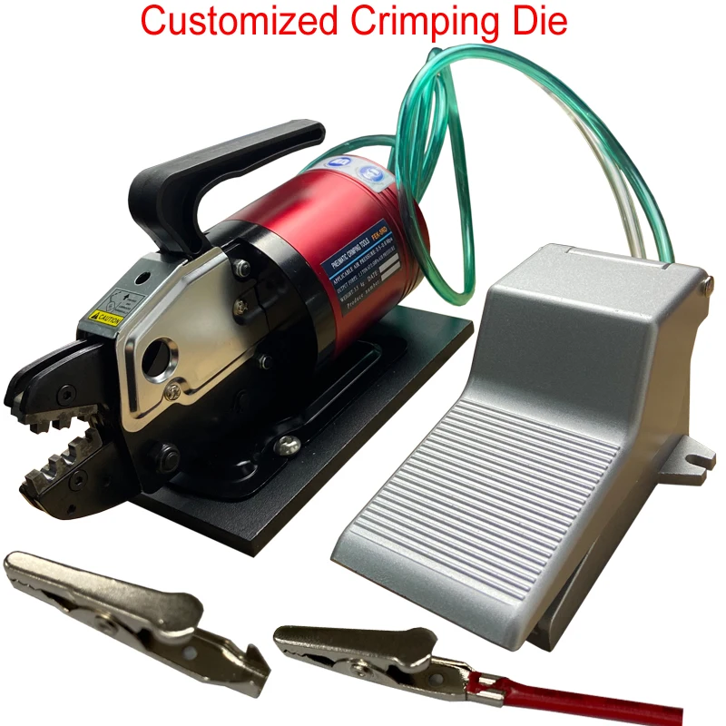 

Customized Pneumatic Wire Crimping Machine Single-Grained Terminal Crimper Customized Crimping Die Terminal Crimping Machine