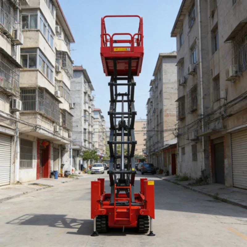 Movable Hydraulic Scissor Lift Table Customized Electric Lift Platform for Workshop